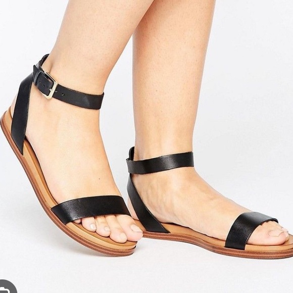 Aldo Black Strappy Sandals, size 7 - Picture 5 of 5